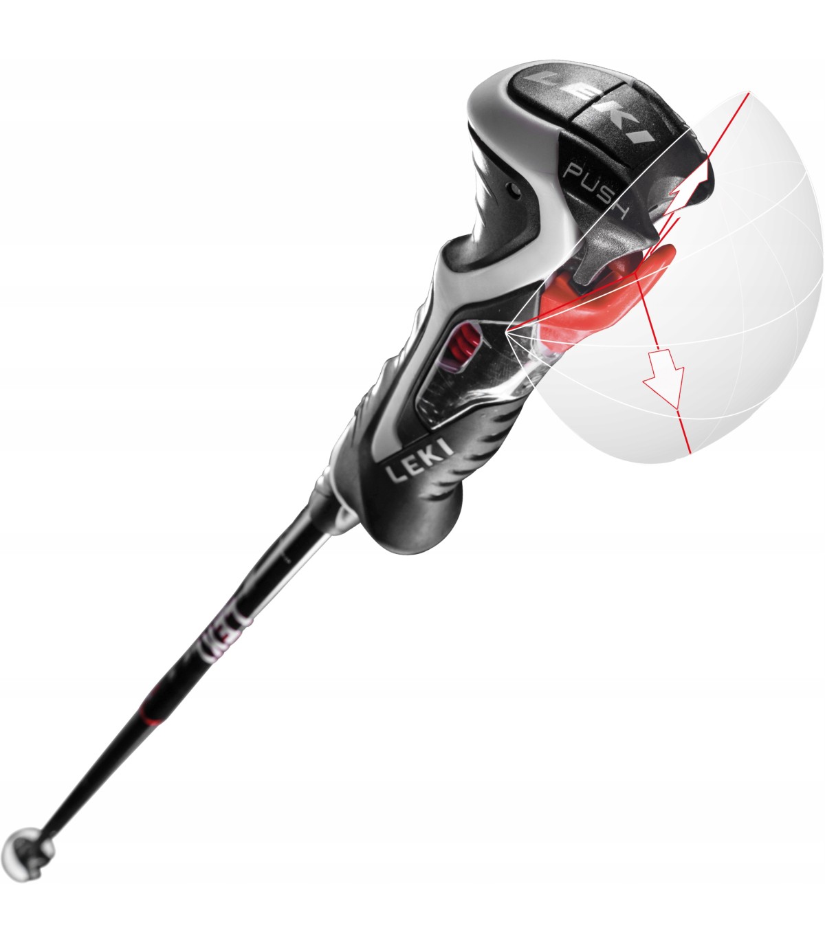 Kijki kije narciarskie LEKI CARBON 14 3D 125cm