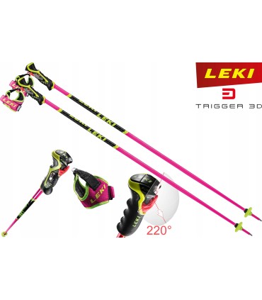 Kije zjazdowe LEKI WORLDCUP TBS SL 3D 2021 115cm
