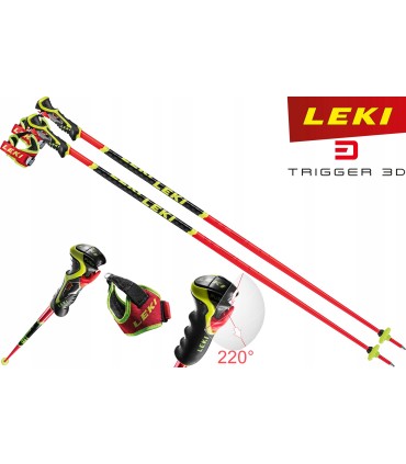 Kije zjazdowe slalom LEKI WORLDCUP SL 3D 2021 120