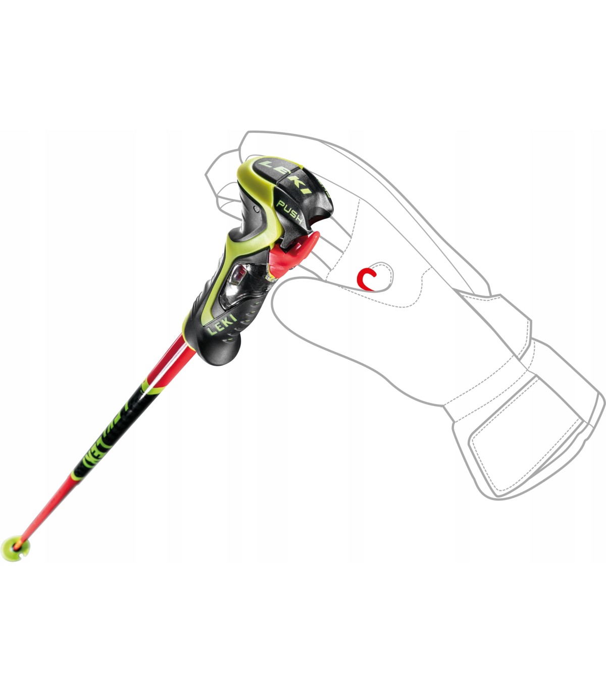 Kije zjazdowe LEKI WORLDCUP TBS SL 3D 110cm