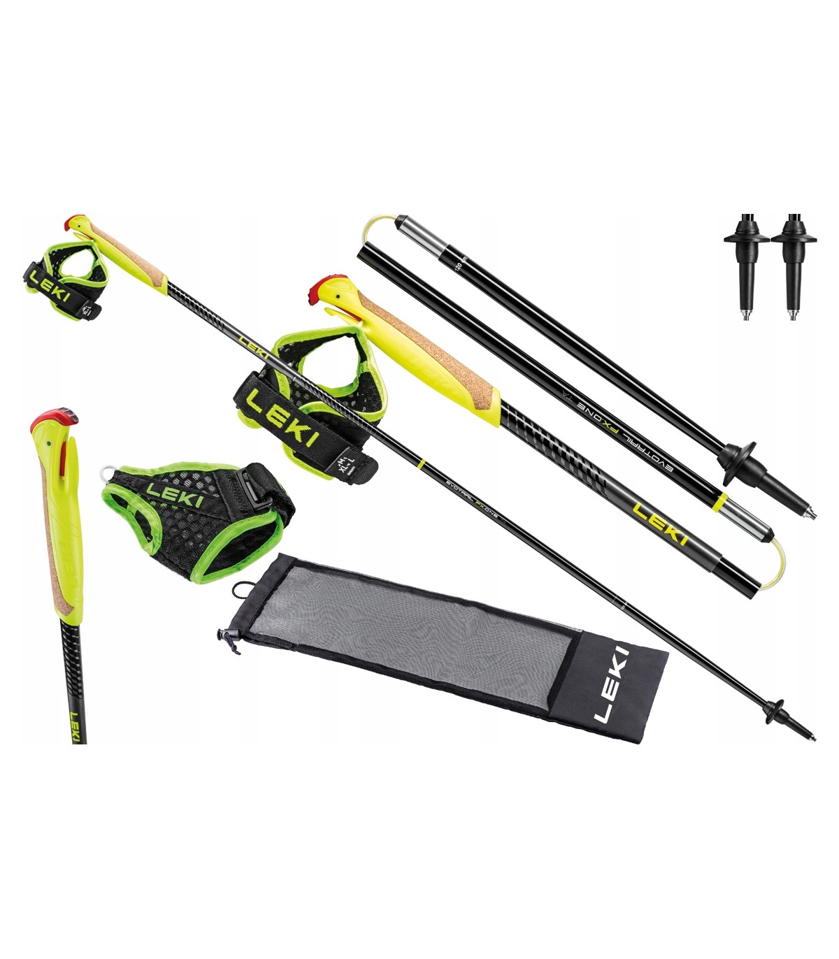 Kije Trailowe biegowe Leki Evotrail FX.One 120cm