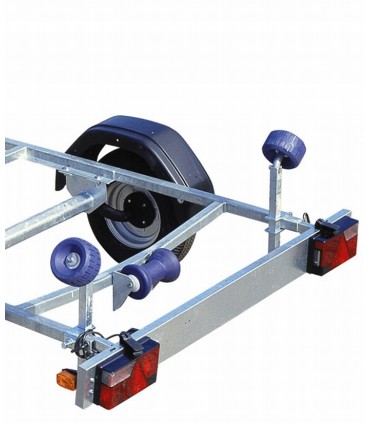 Obejma rolki bocznej 30x30 do ramy 40x40 Brenderup
