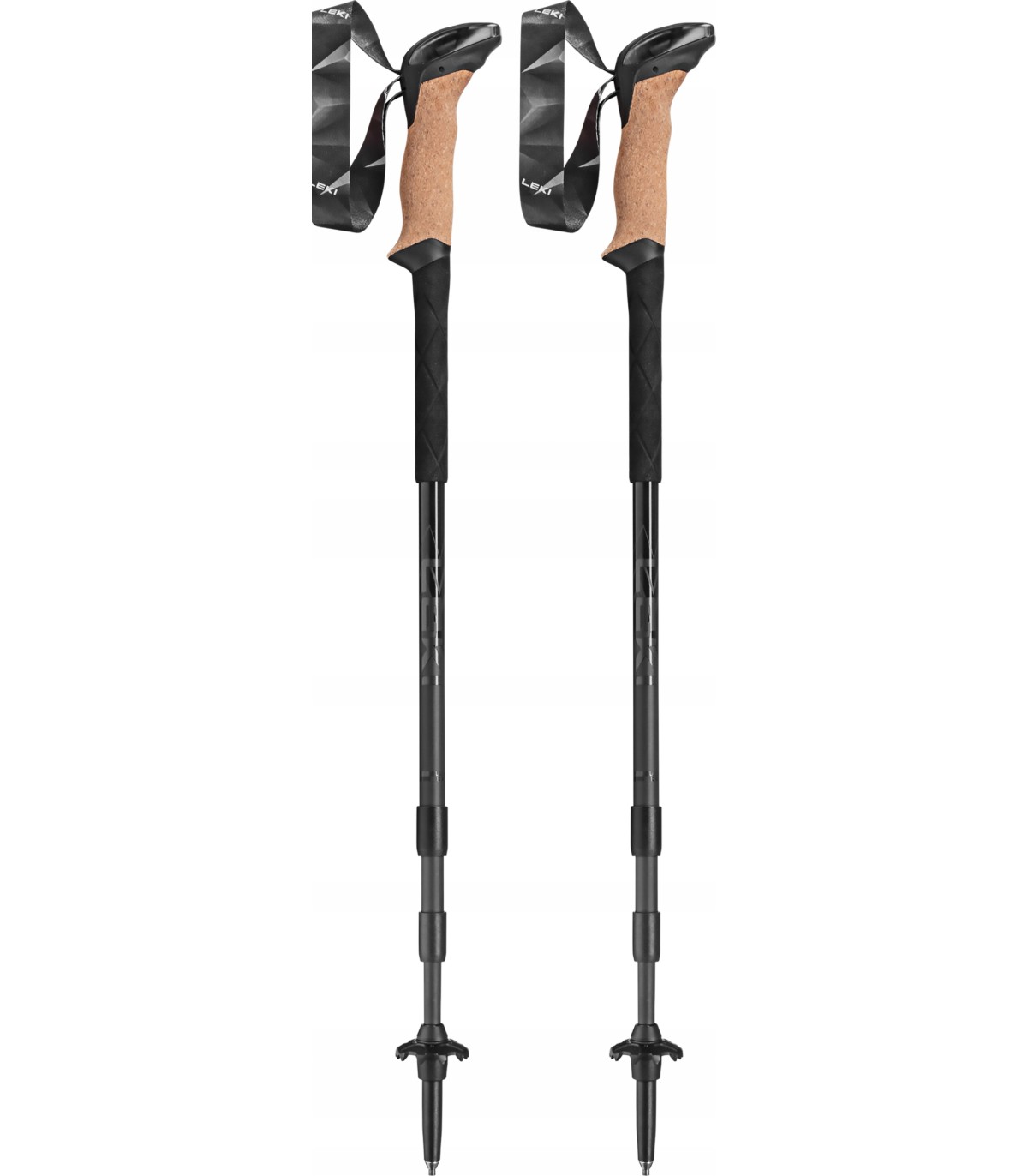 Kije trekkingowe LEKI BLACK CARBON SLS XTG 100-135