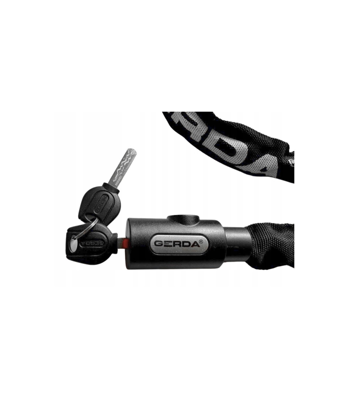 Zapięcie rowerowe łańcuch GERDA CONTRA 120cm 6V