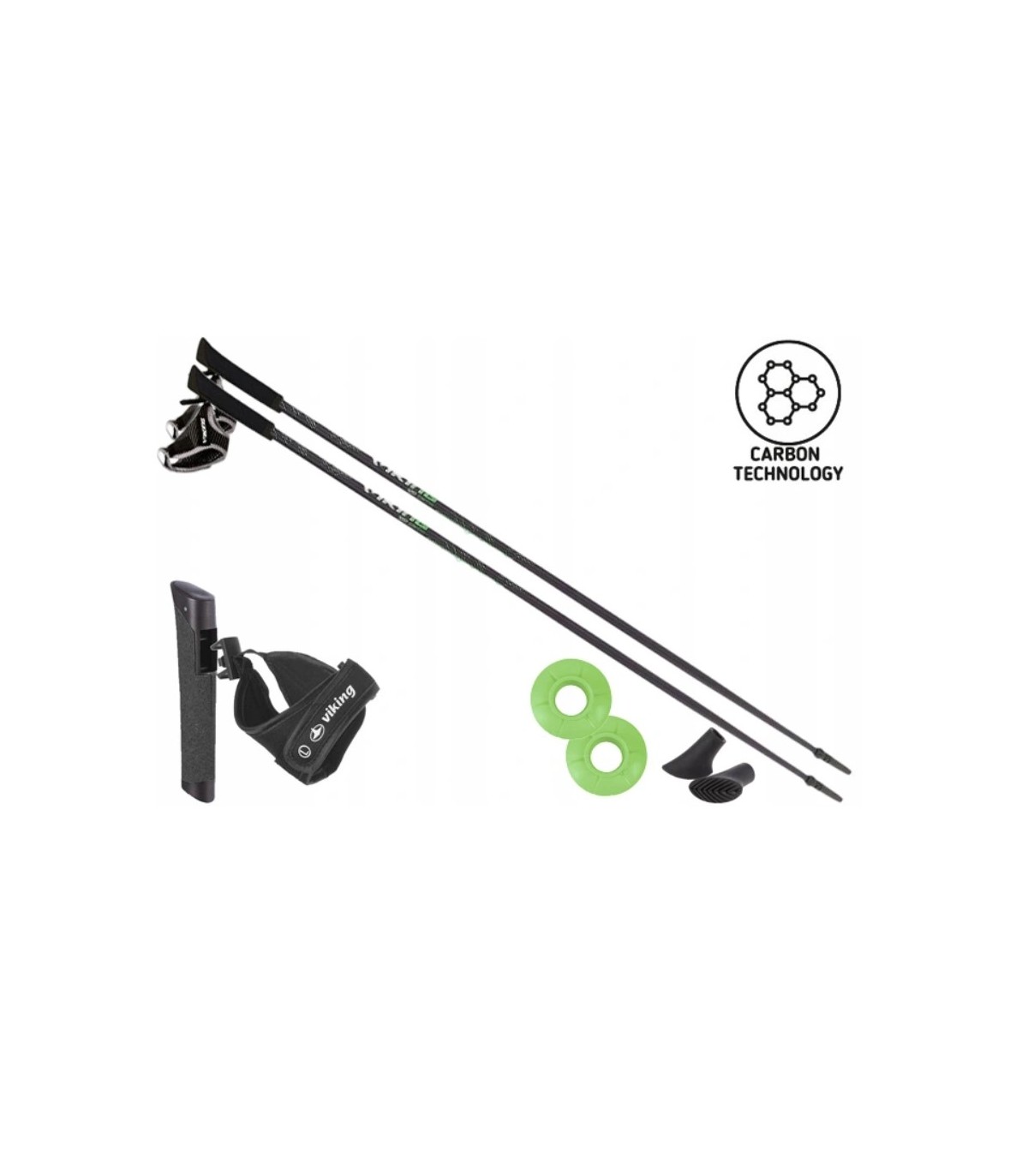 Kije JEDEN KIJ NW Viking Forrester Carbon 120 UŻYW