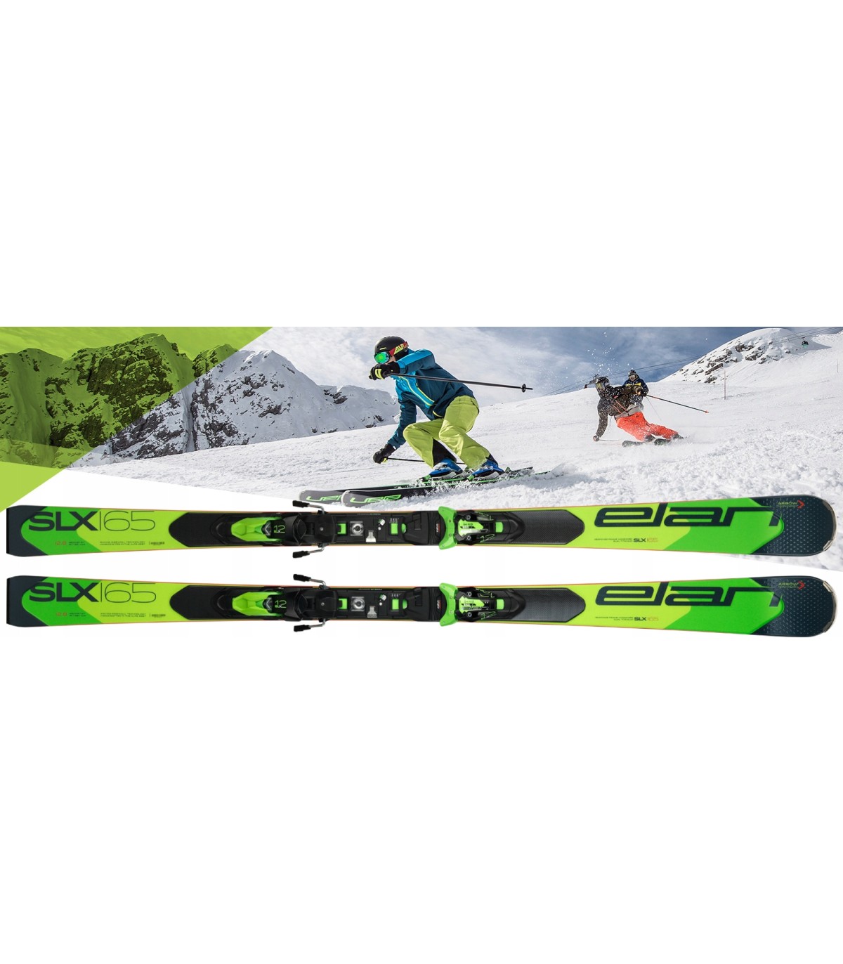Narty zjazdowe ELAN SLX FUSION RACE SLALOM 160cm