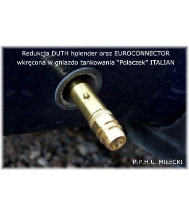 Redukcja adapter LPG DUTCH ACME EUROCONNECTOR M14