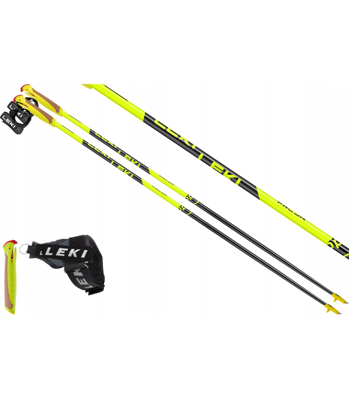 Kijki Nordic Walking Nartorolki LEKI PRC JR 140cm