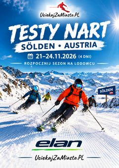 Testy nart ELAN – Sölden, Austria, 21–24.11.2026
